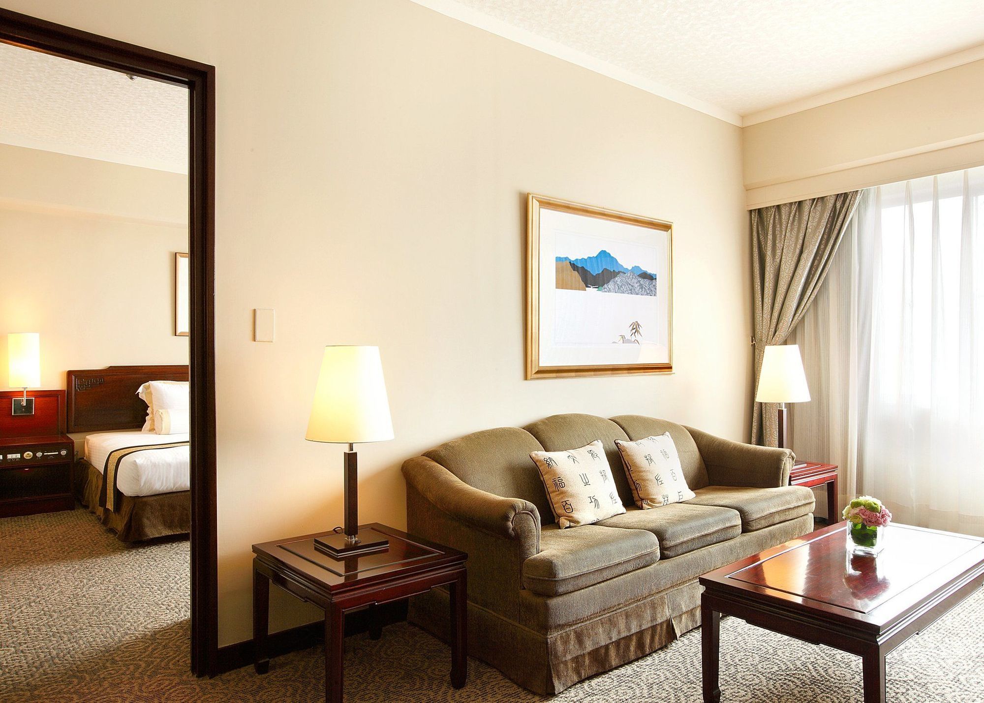 The Howard Plaza Hotel Tchaj-pej Exteriér fotografie Suite