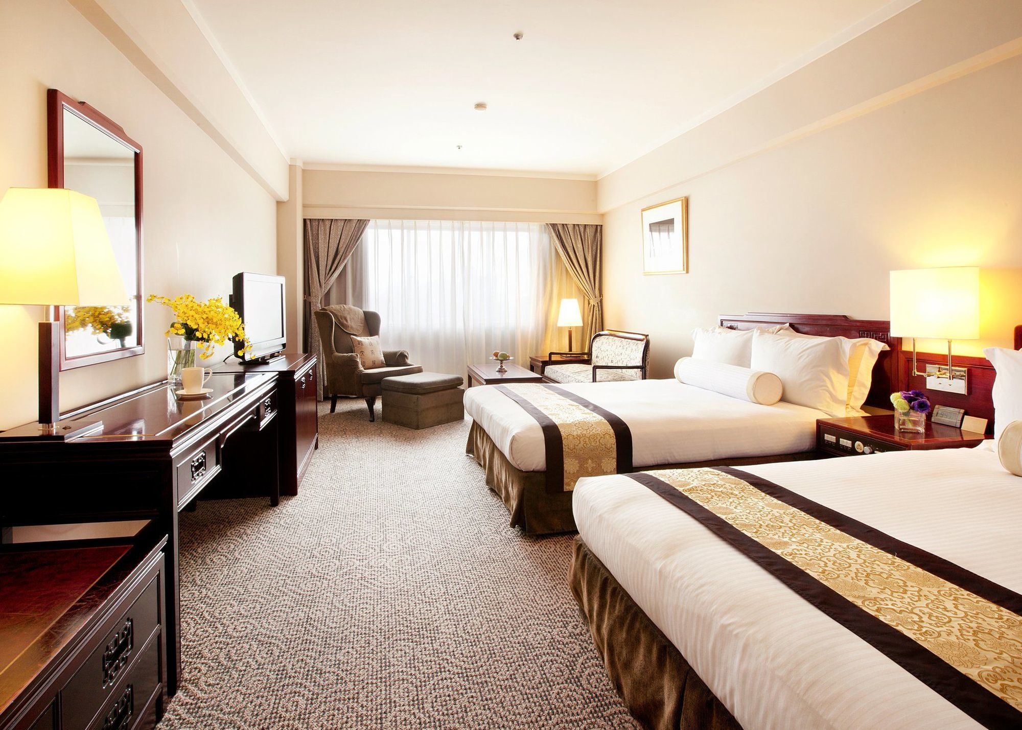 The Howard Plaza Hotel Tchaj-pej Exteriér fotografie Deluxe Room