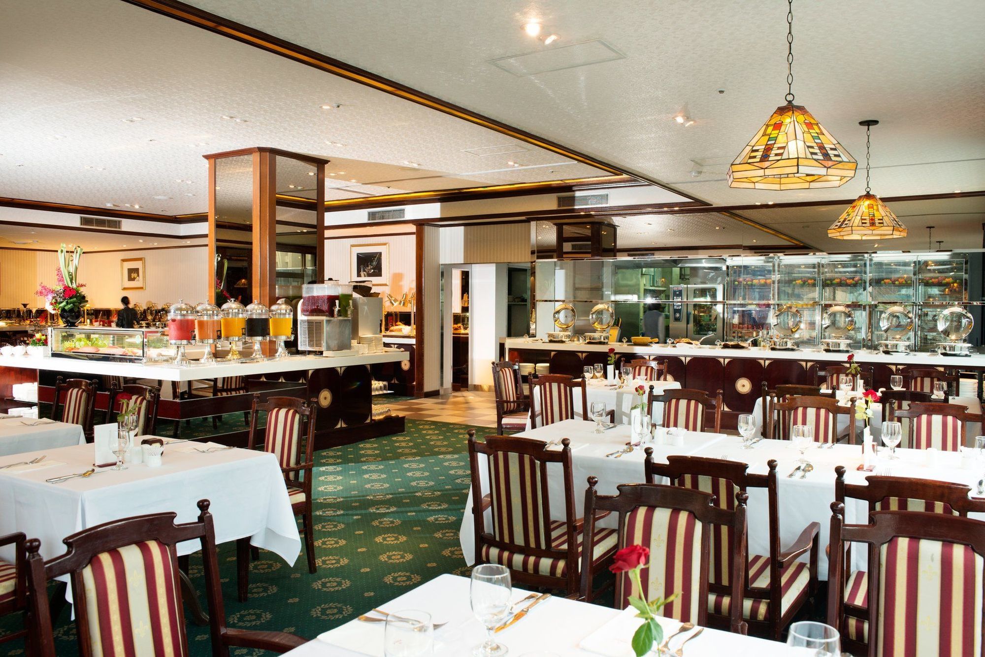 The Howard Plaza Hotel Tchaj-pej Restaurace fotografie The restaurant